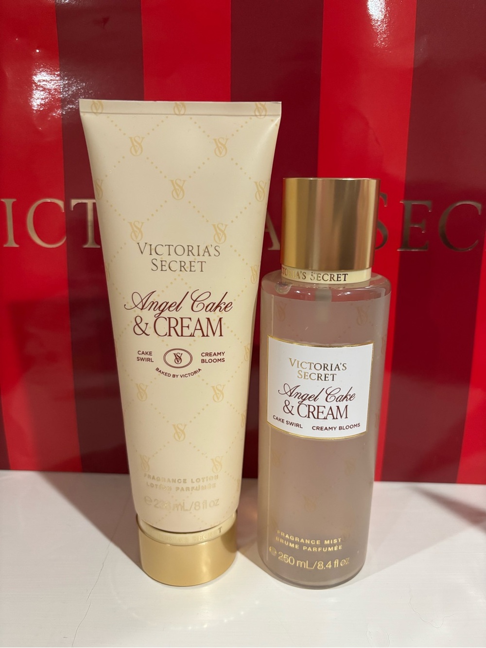 Victoria Secret Angel Cake & Cream Set